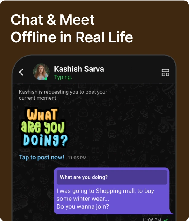 Chat & Meet in Real Life Offline