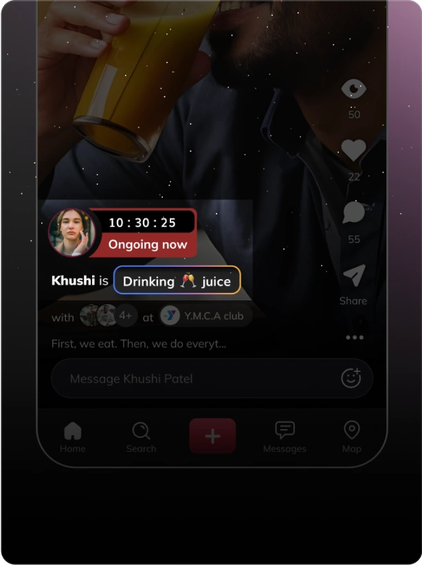 Share Moments to Social Platforms Instantly